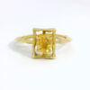 Cosmos zircon naturel jaune 1