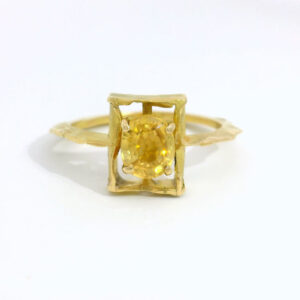 Cosmos zircon naturel jaune 1