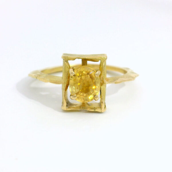 Cosmos zircon naturel jaune 1